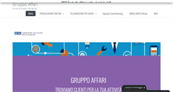 Desktop Screenshot of gruppoaffari.com